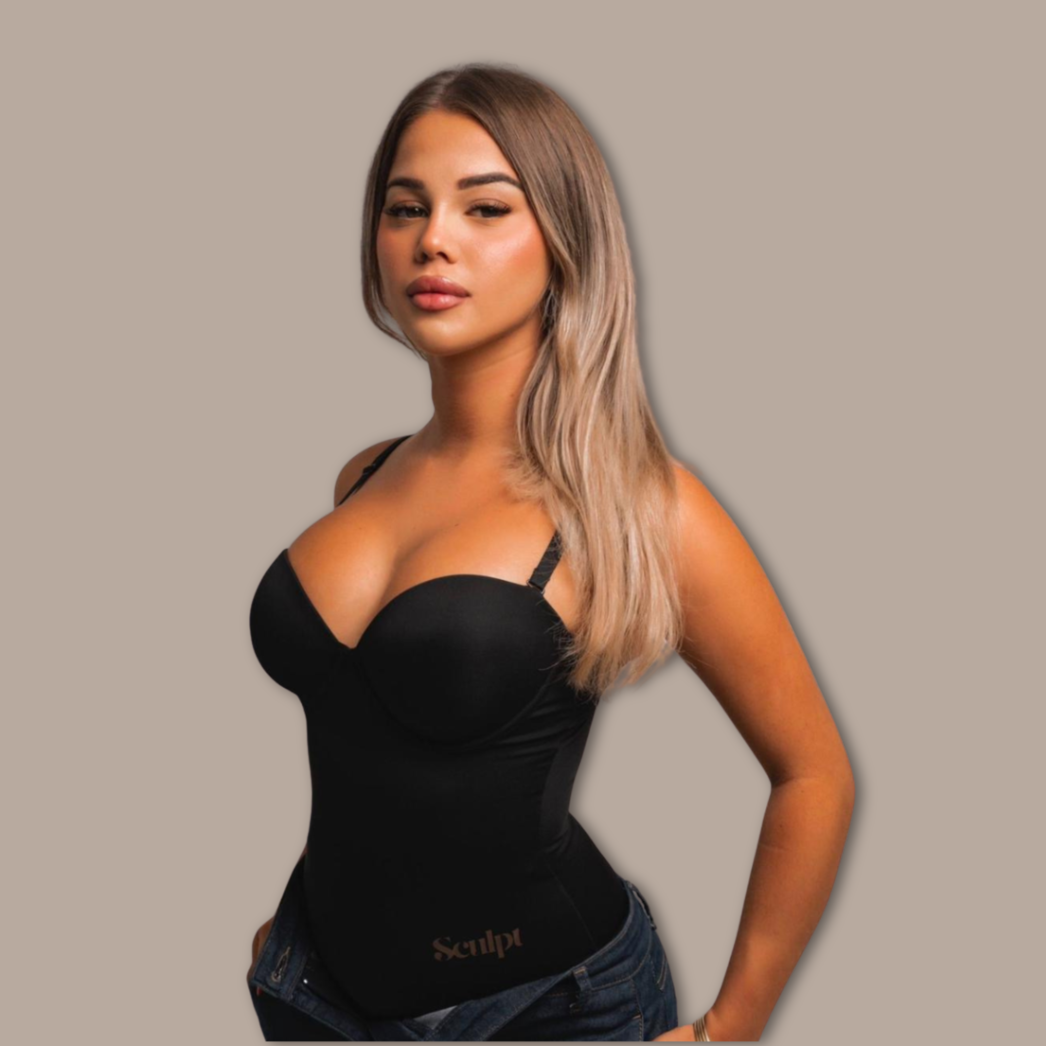 Le body Sculpture noir