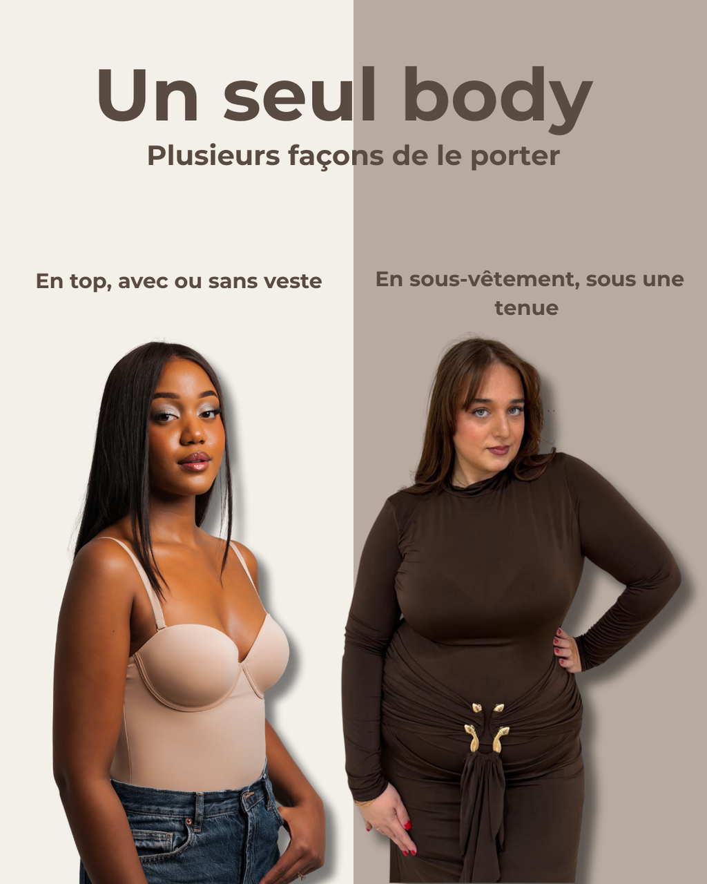 Le body Sculpture noir