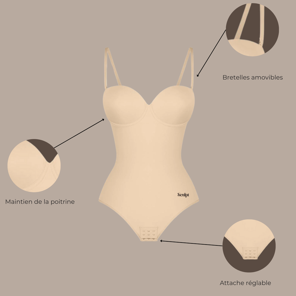 Le body sculpture beige